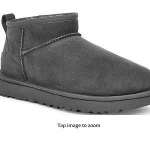 Gray mini uggs